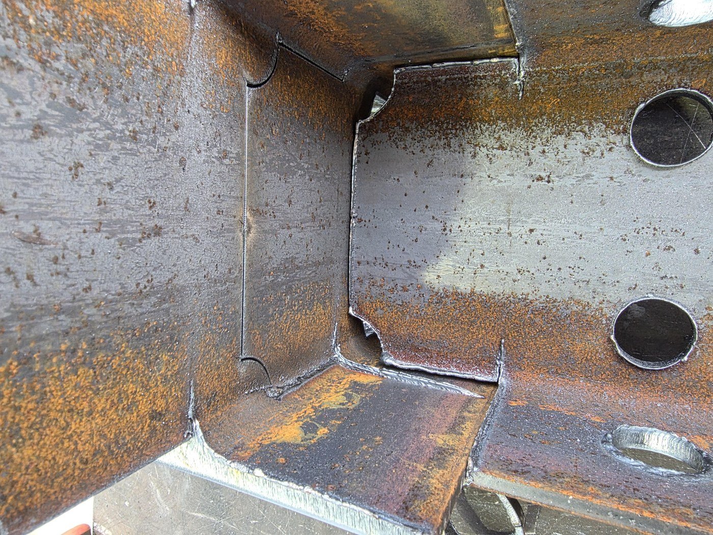 Coped Beam End